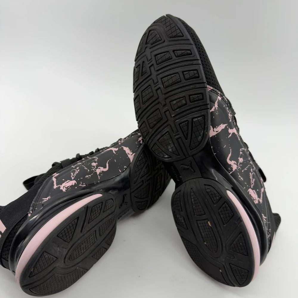 Puma Cell Vive Marble Black Rose Water Womens Running Shoes Size 11 - Picture 6 of 6